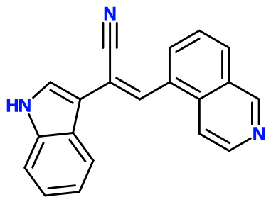 (image for) MC085488 2-(1H-Indol-3-yl)-3-isoquinolin-5-yl-acrylonitrile